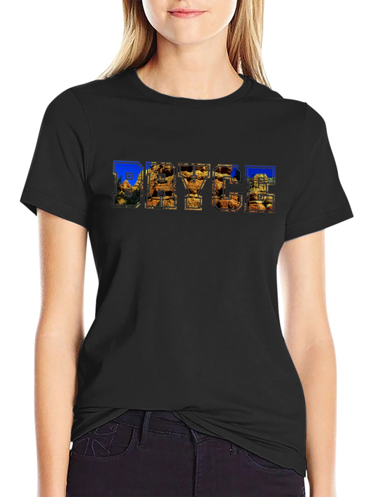 Bryce Canyon T-Shirt - Black Graphic Tee