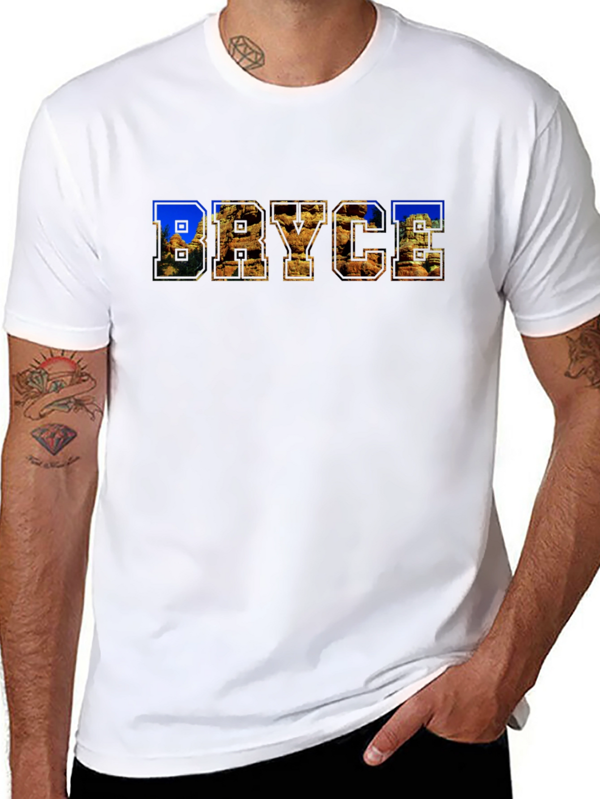 Bryce Canyon T-Shirt - Black Graphic Tee