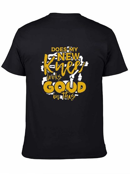 New Knee Funny Graphic T-Shirt