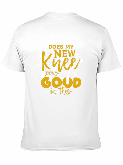 New Knee Funny Graphic T-Shirt