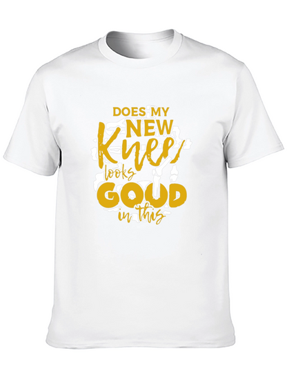 New Knee Funny Graphic T-Shirt
