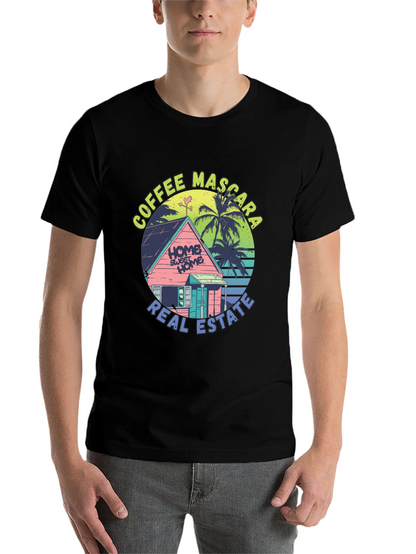 Coffee Mascara Real Estate T-Shirt