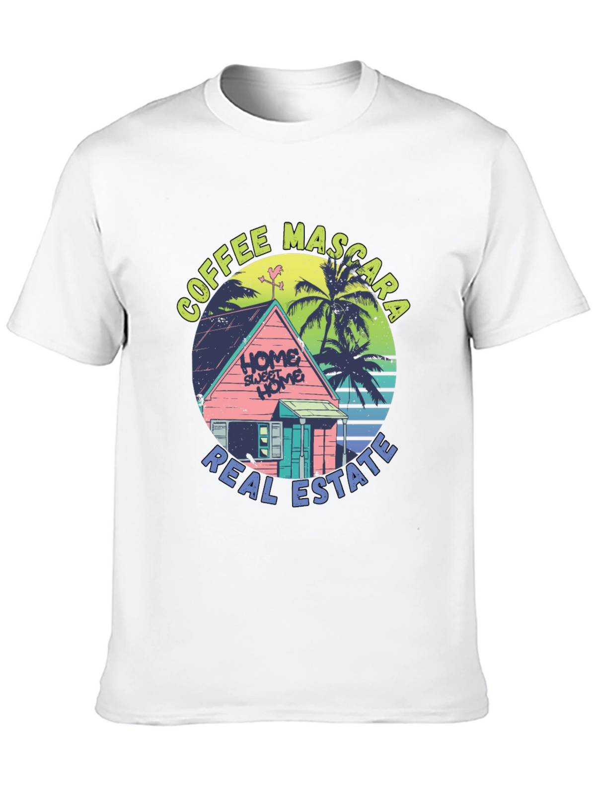 Coffee Mascara Real Estate T-Shirt