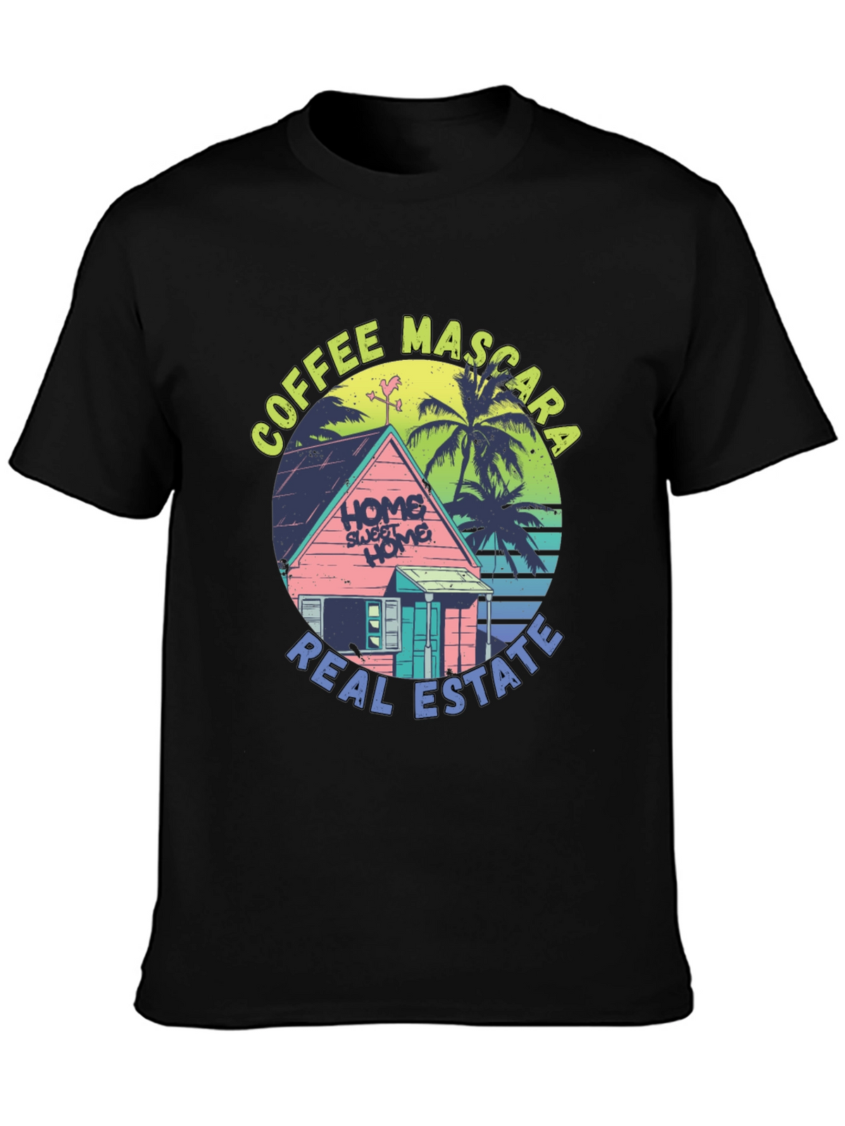 Coffee Mascara Real Estate T-Shirt