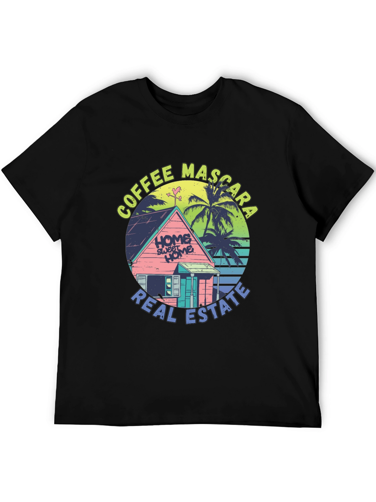 Coffee Mascara Real Estate T-Shirt