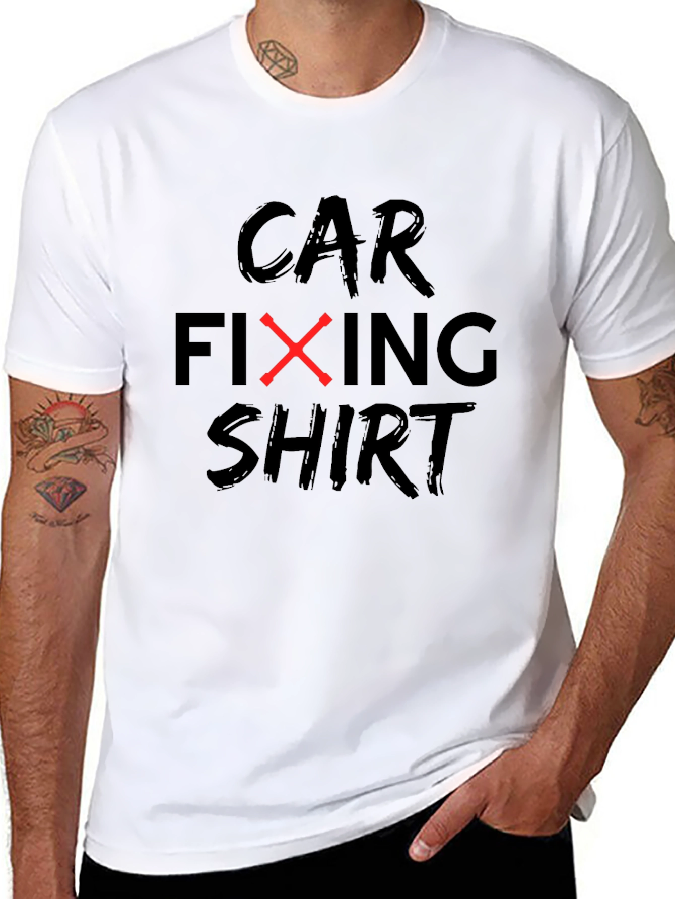 Car Fixing Shirt - Funny Mechanic Tee