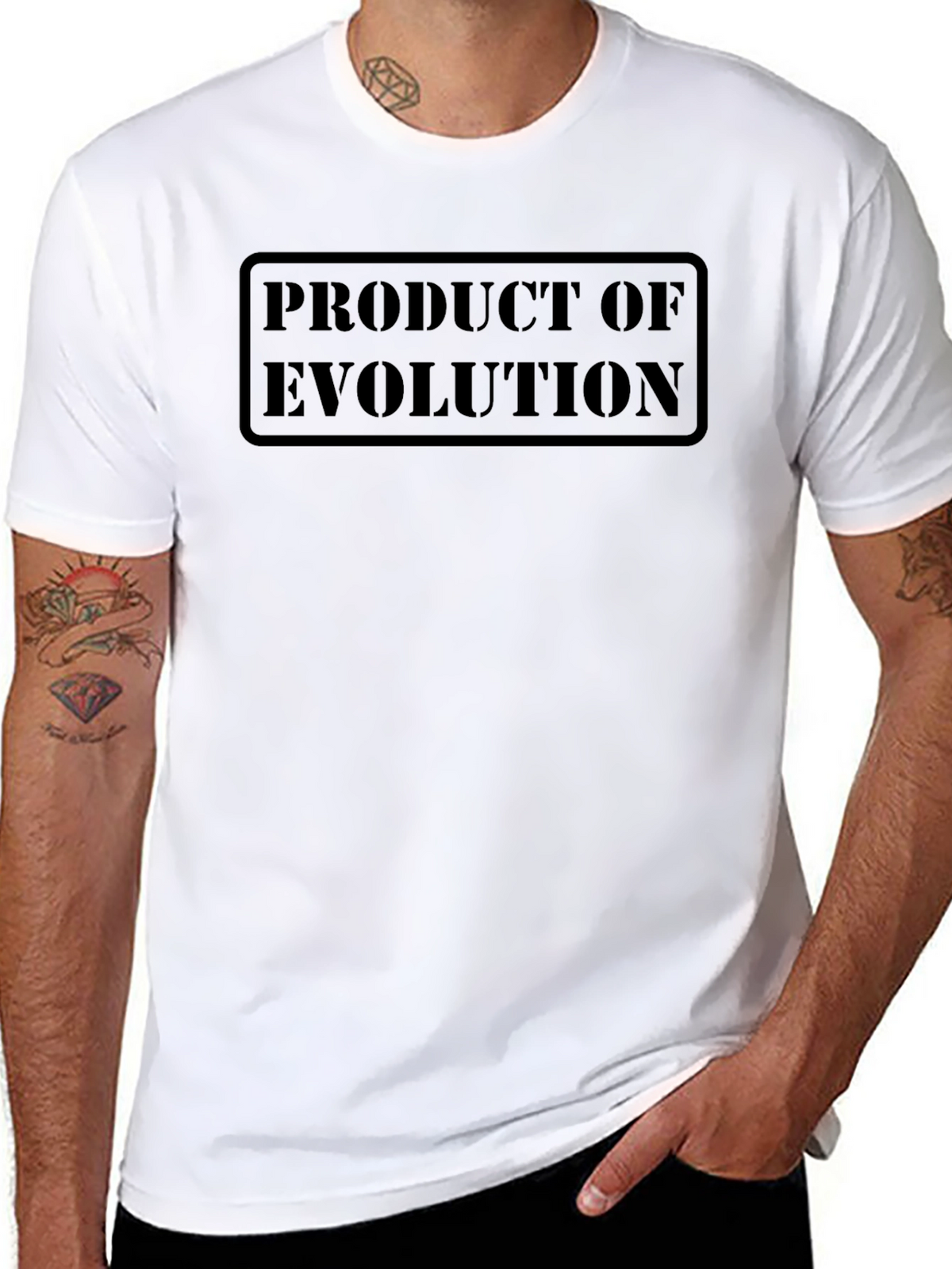 Product of Evolution Graphic Tee - Black