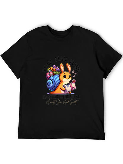 Easter Snail Mail Bunny T-Shirt