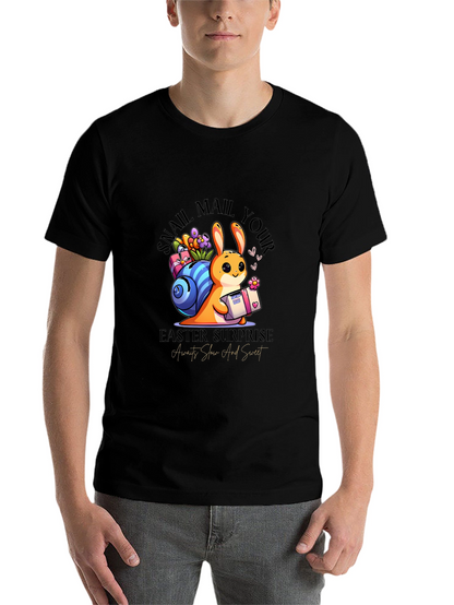Easter Snail Mail Bunny T-Shirt