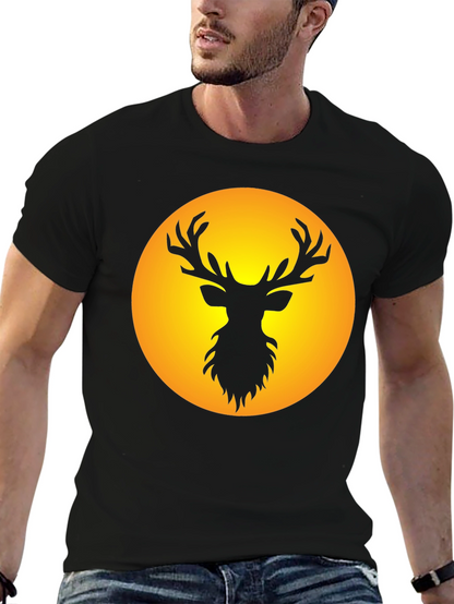 Black Deer Silhouette Tee