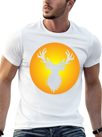 Black Deer Silhouette Tee