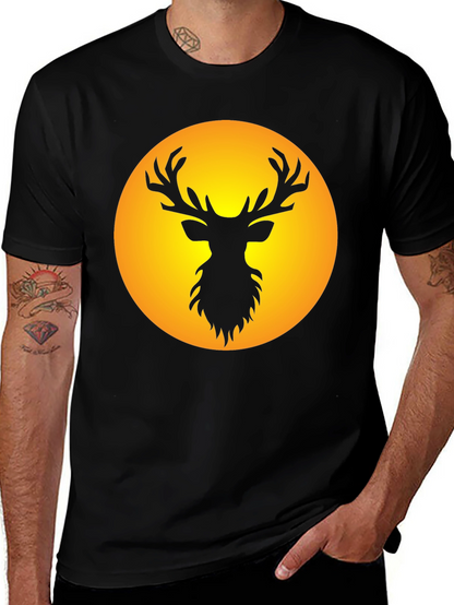 Black Deer Silhouette Tee