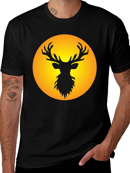 Black Deer Silhouette Tee