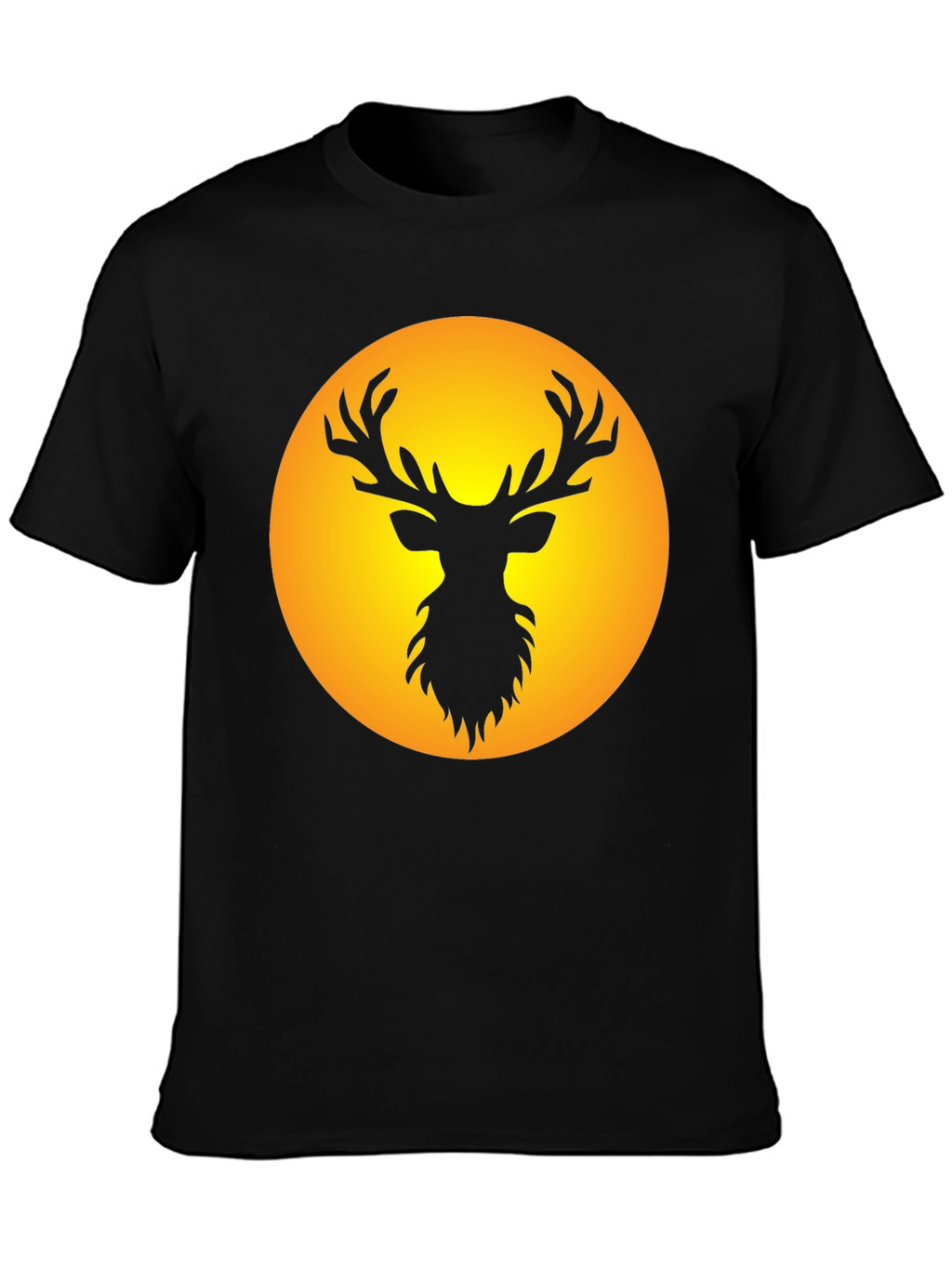 Black Deer Silhouette Tee