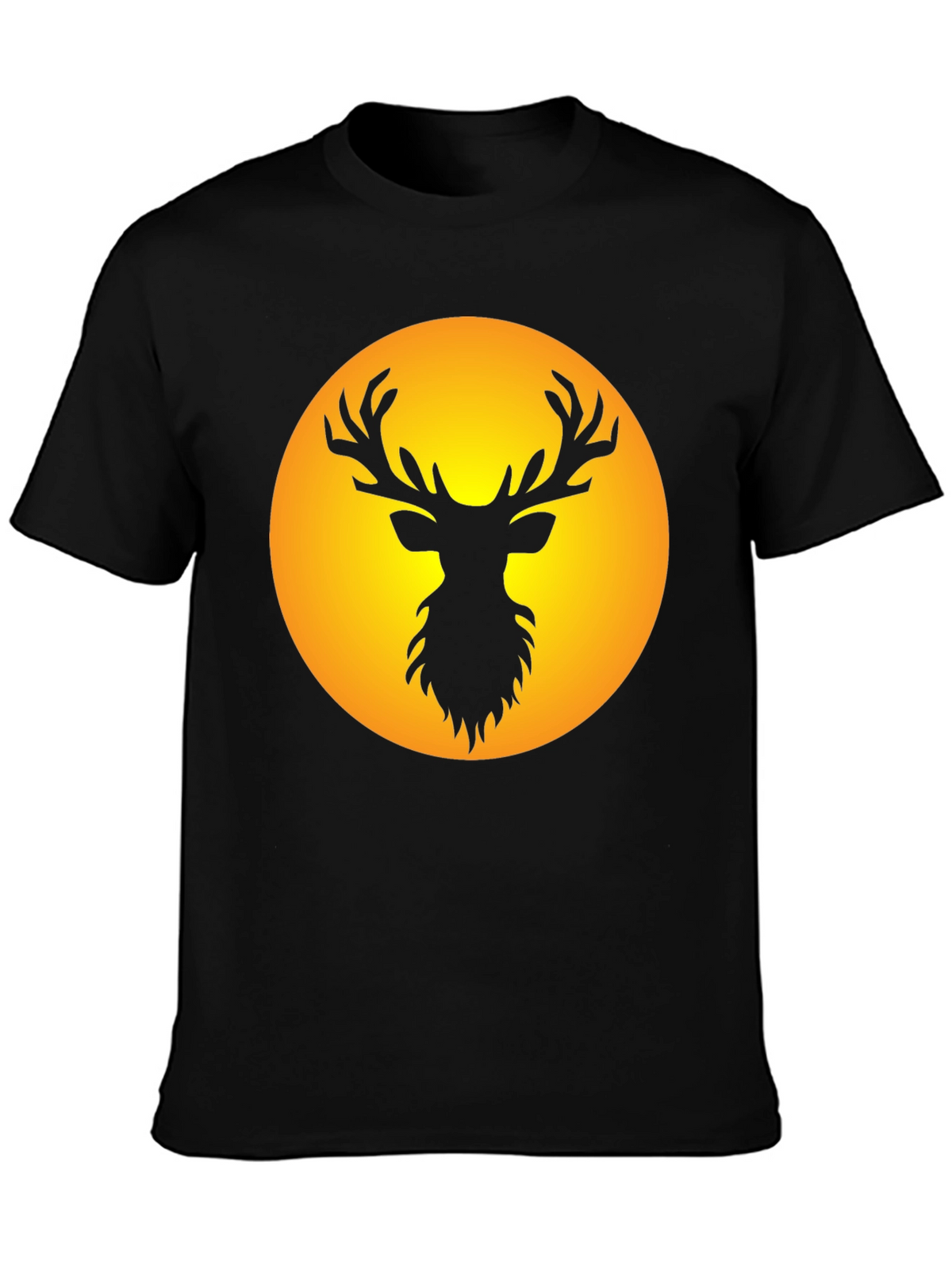 Black Deer Silhouette Tee