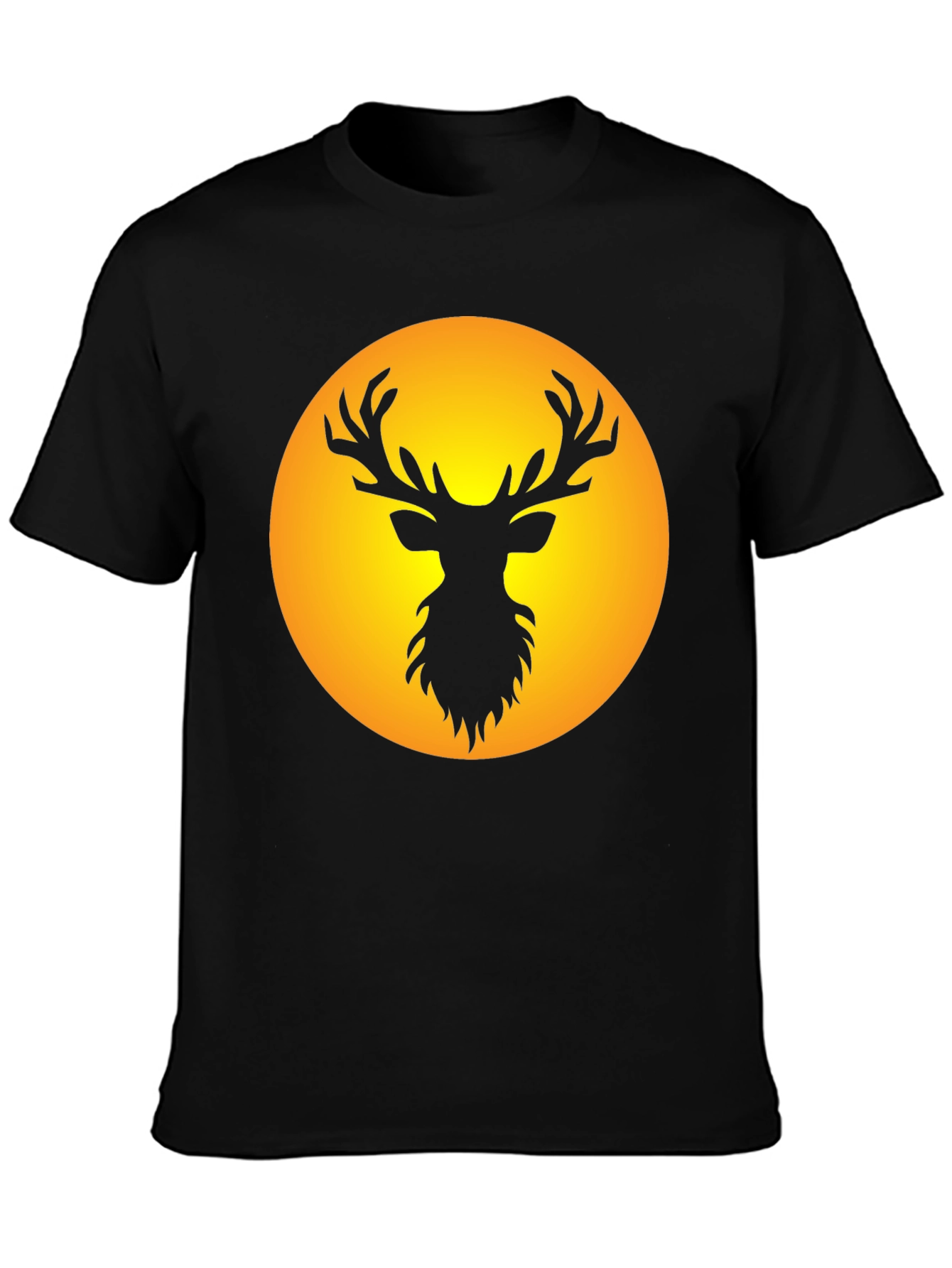 Black Deer Silhouette Tee