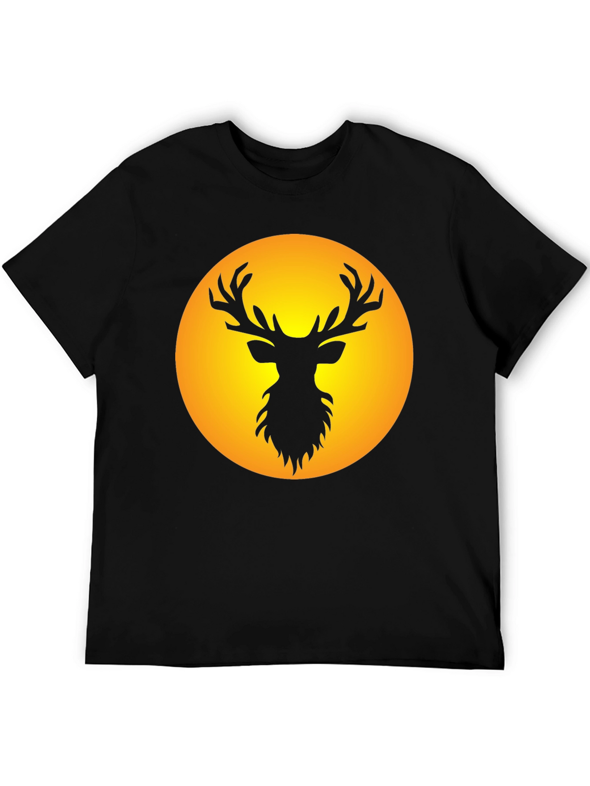 Black Deer Silhouette Tee