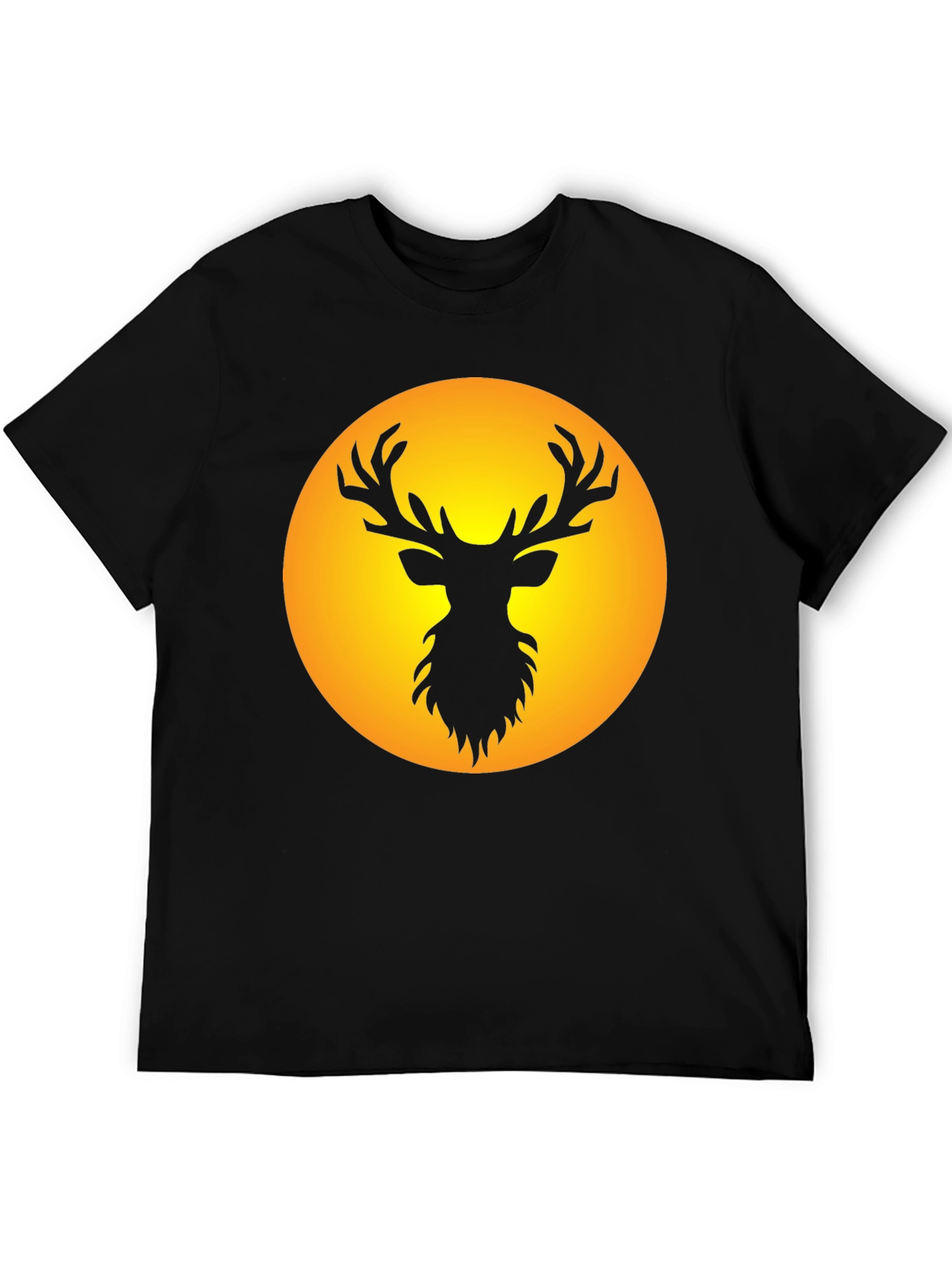 Black Deer Silhouette Tee