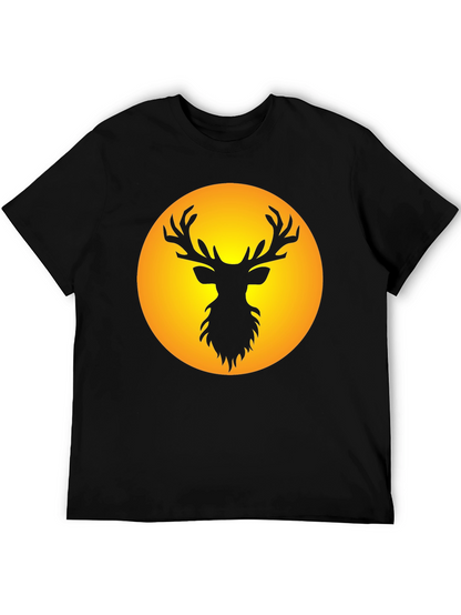 Black Deer Silhouette Tee