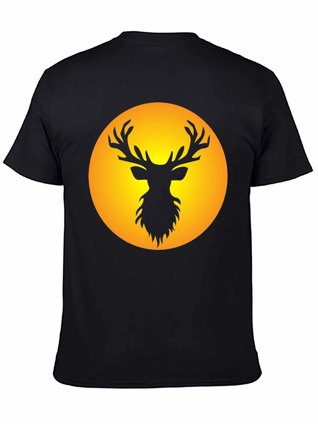 Black Deer Silhouette Tee