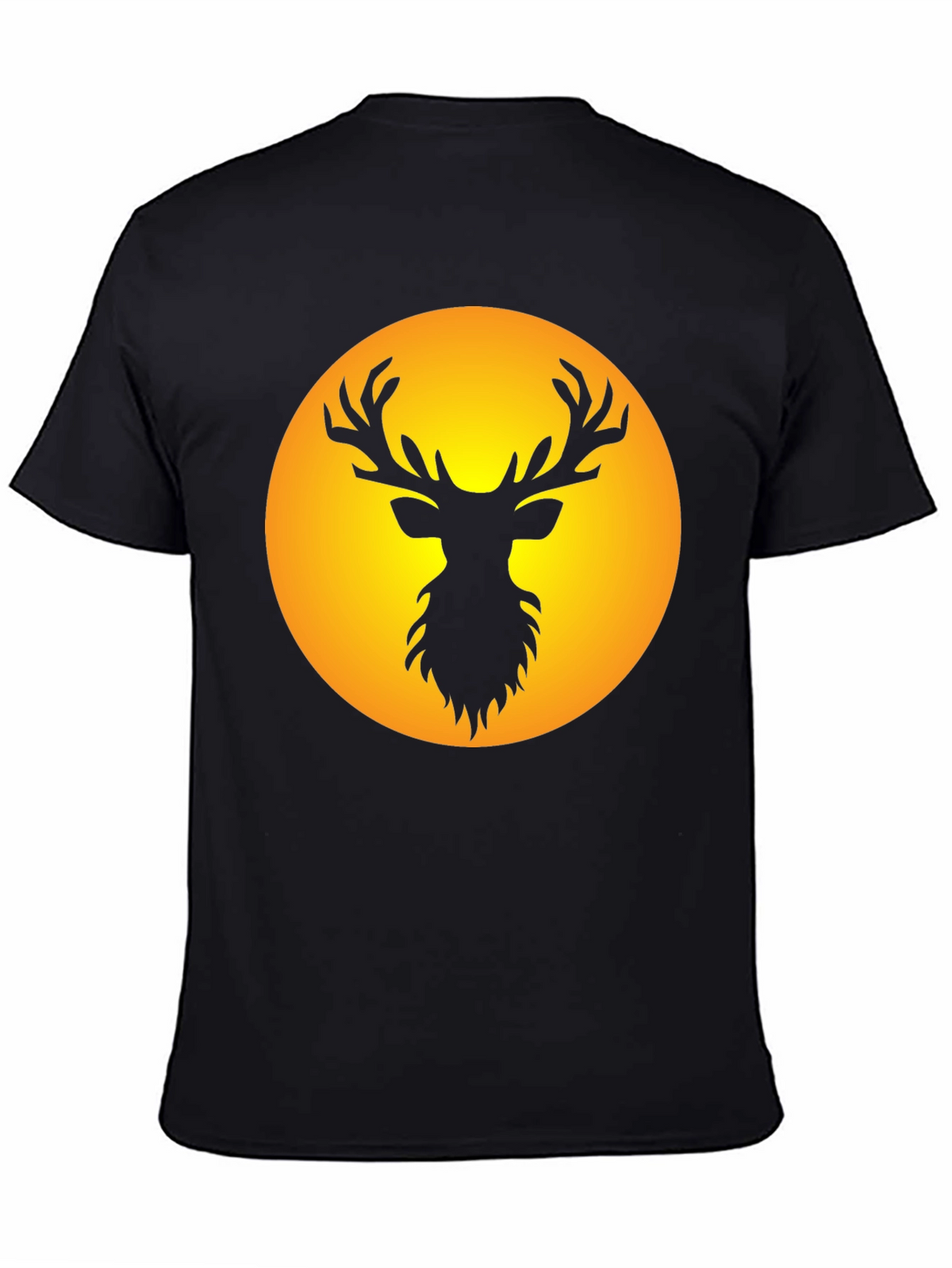 Black Deer Silhouette Tee