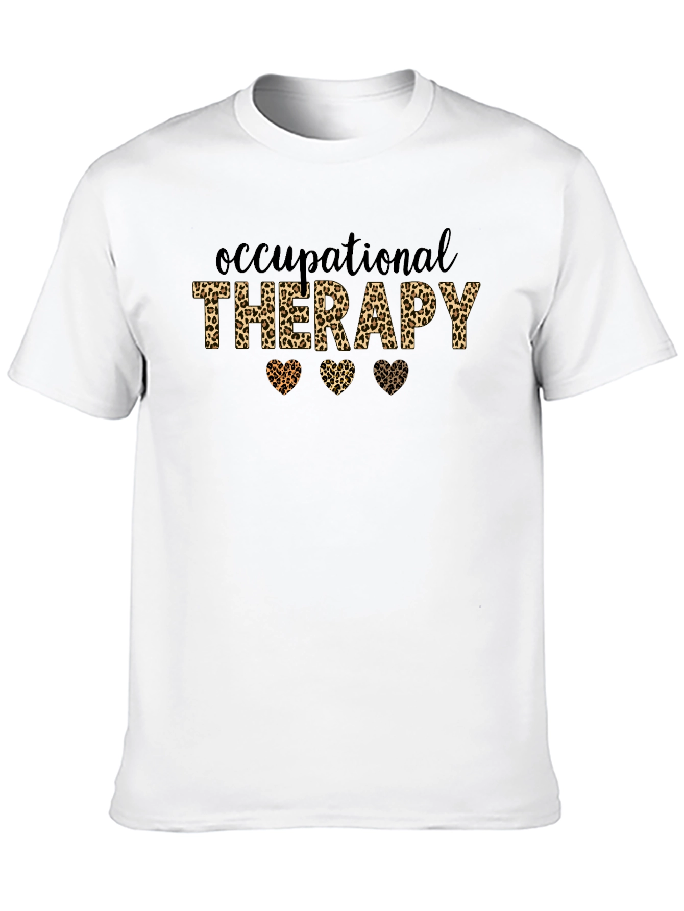 Occupational Therapy Leopard Print T-Shirt
