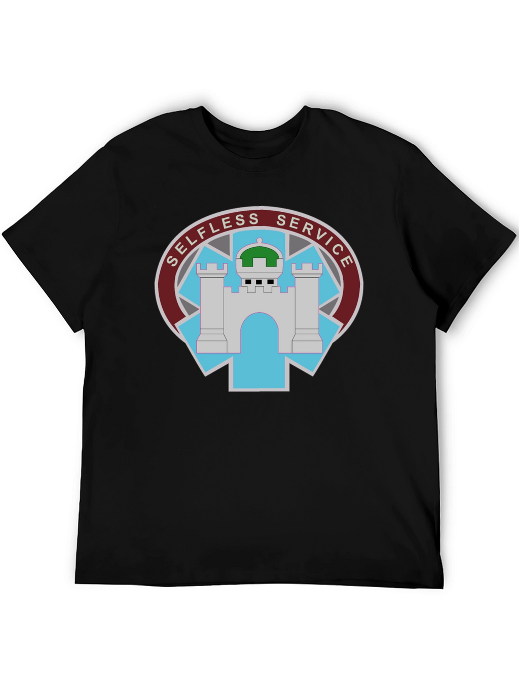 Selfless Service Black T-Shirt