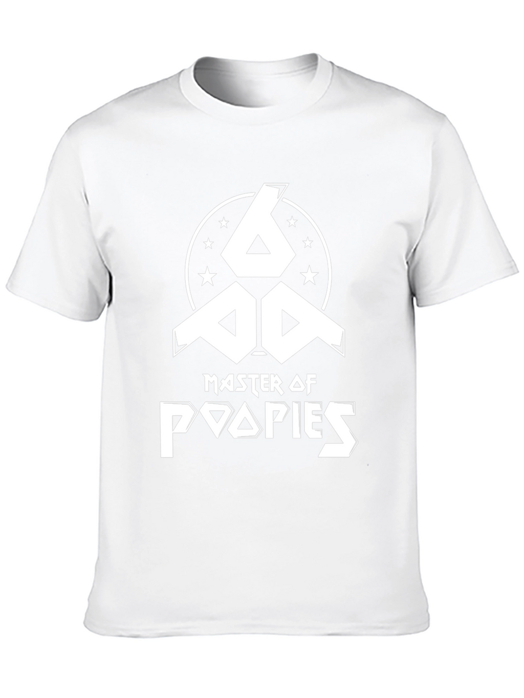 Master of Poopies Funny Graphic T-Shirt