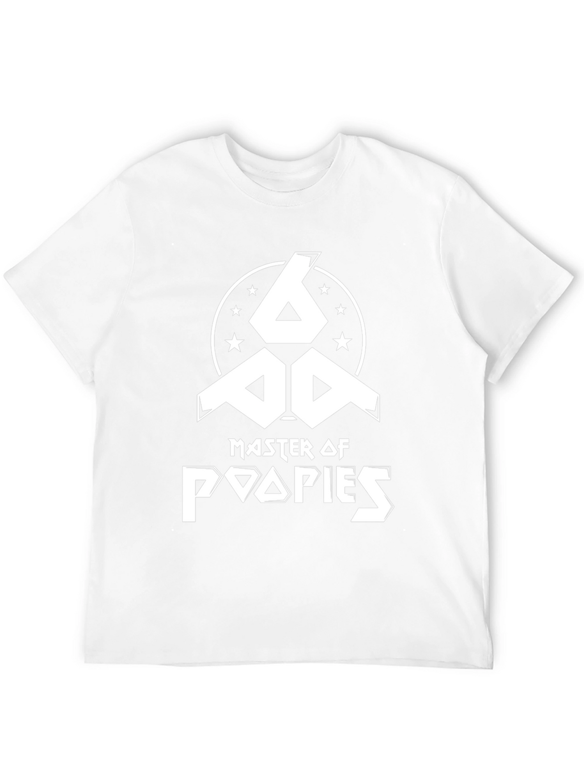Master of Poopies Funny Graphic T-Shirt