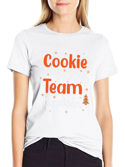 Cookie Baking Team Captain Novelty T-Shirt