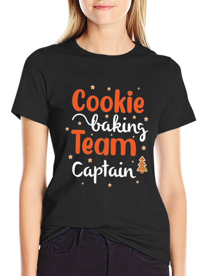 Cookie Baking Team Captain Novelty T-Shirt