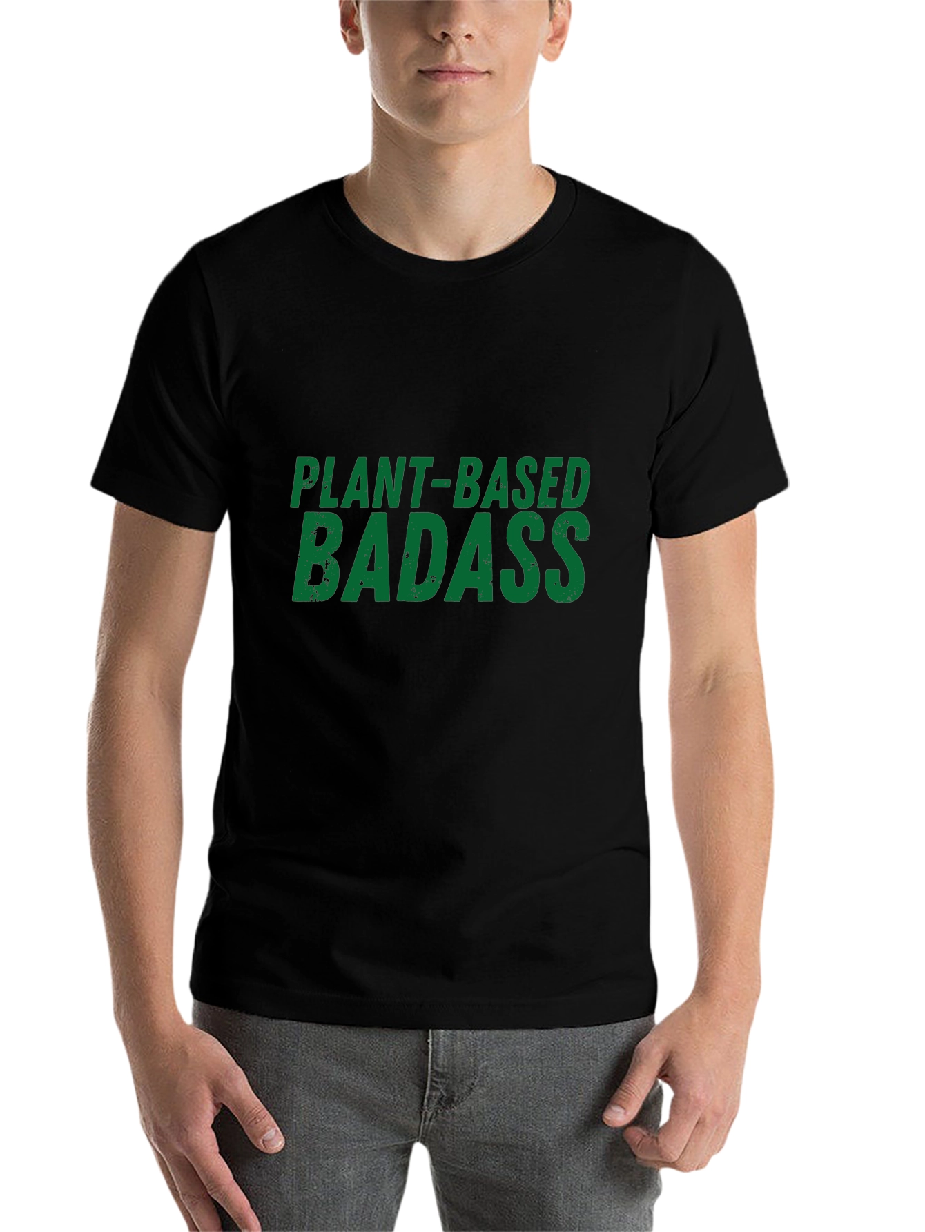 Plant-Based Badass Graphic T-Shirt