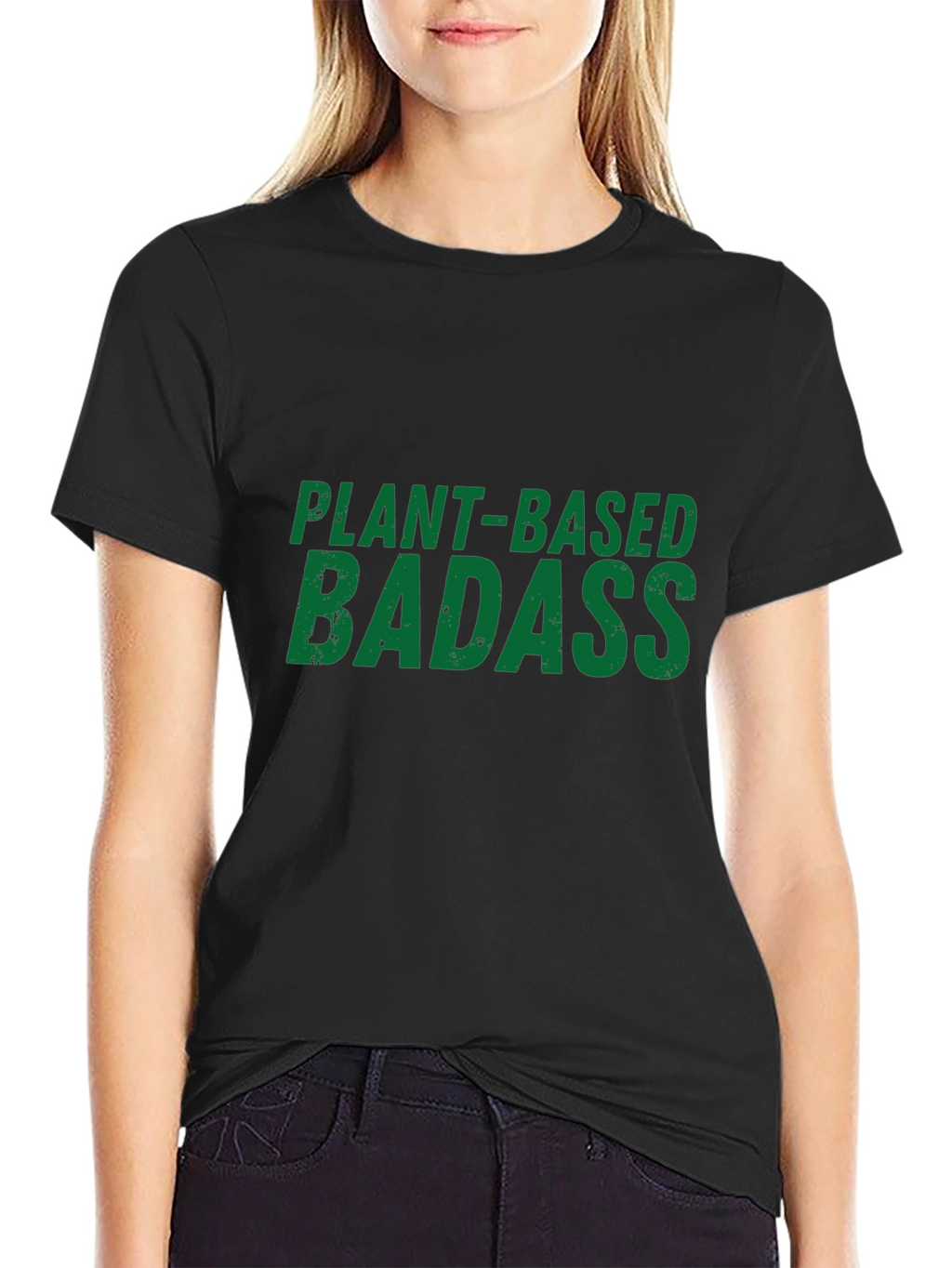 Plant-Based Badass Graphic T-Shirt