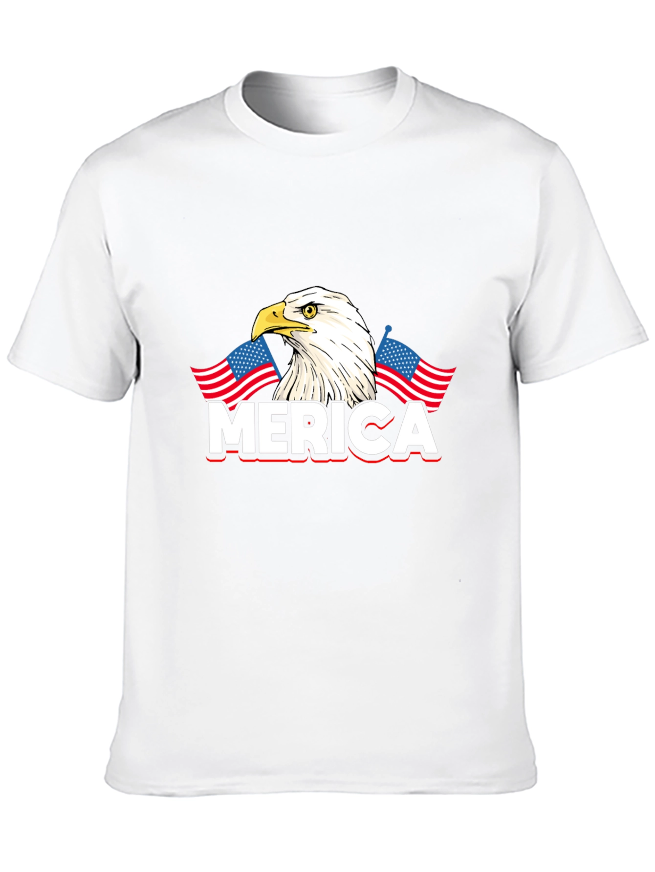 Patriotic Eagle Merica T-Shirt - USA Pride