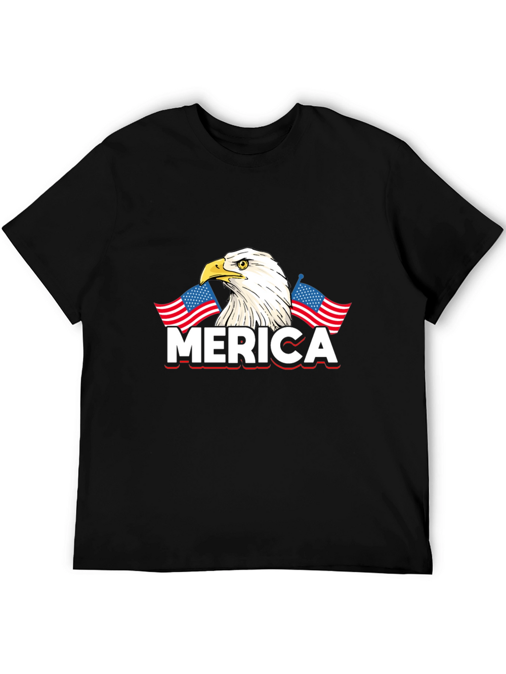 Patriotic Eagle Merica T-Shirt - USA Pride