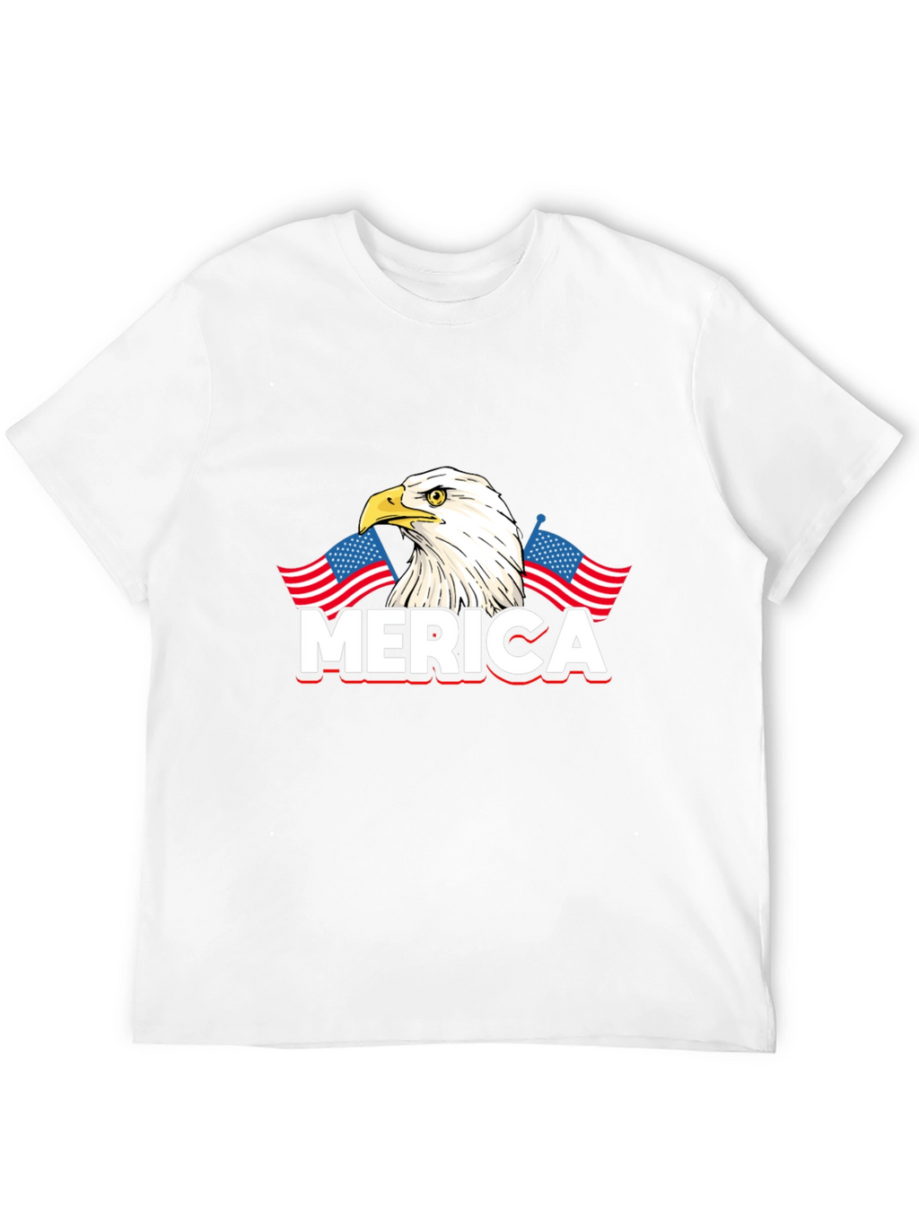 Patriotic Eagle Merica T-Shirt - USA Pride