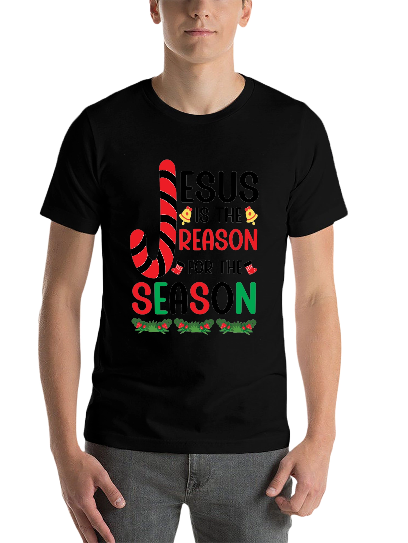 Jesus is the Reason for the Season Holiday T-Shirt