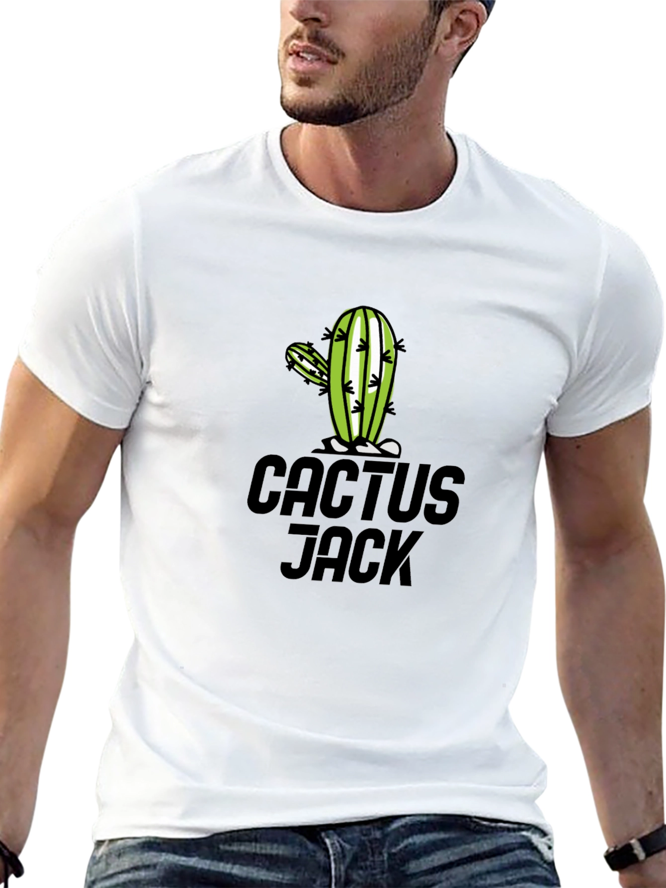 Cactus Jack Graphic Print Black T-Shirt