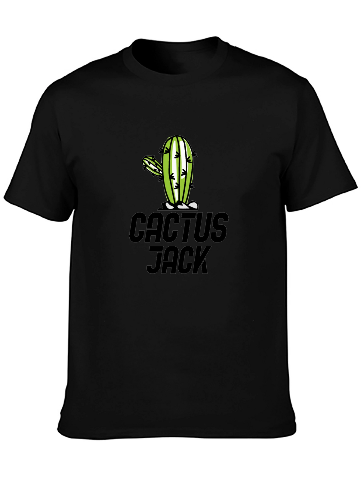 Cactus Jack Graphic Print Black T-Shirt