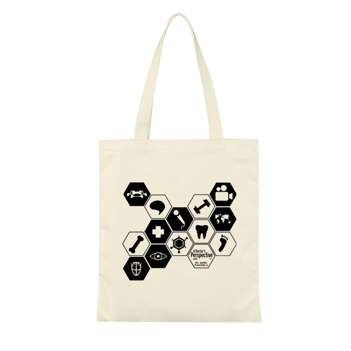 Kids Monster Truck Graphic Canvas Tote | Truck Lover Boys Casual School Bag