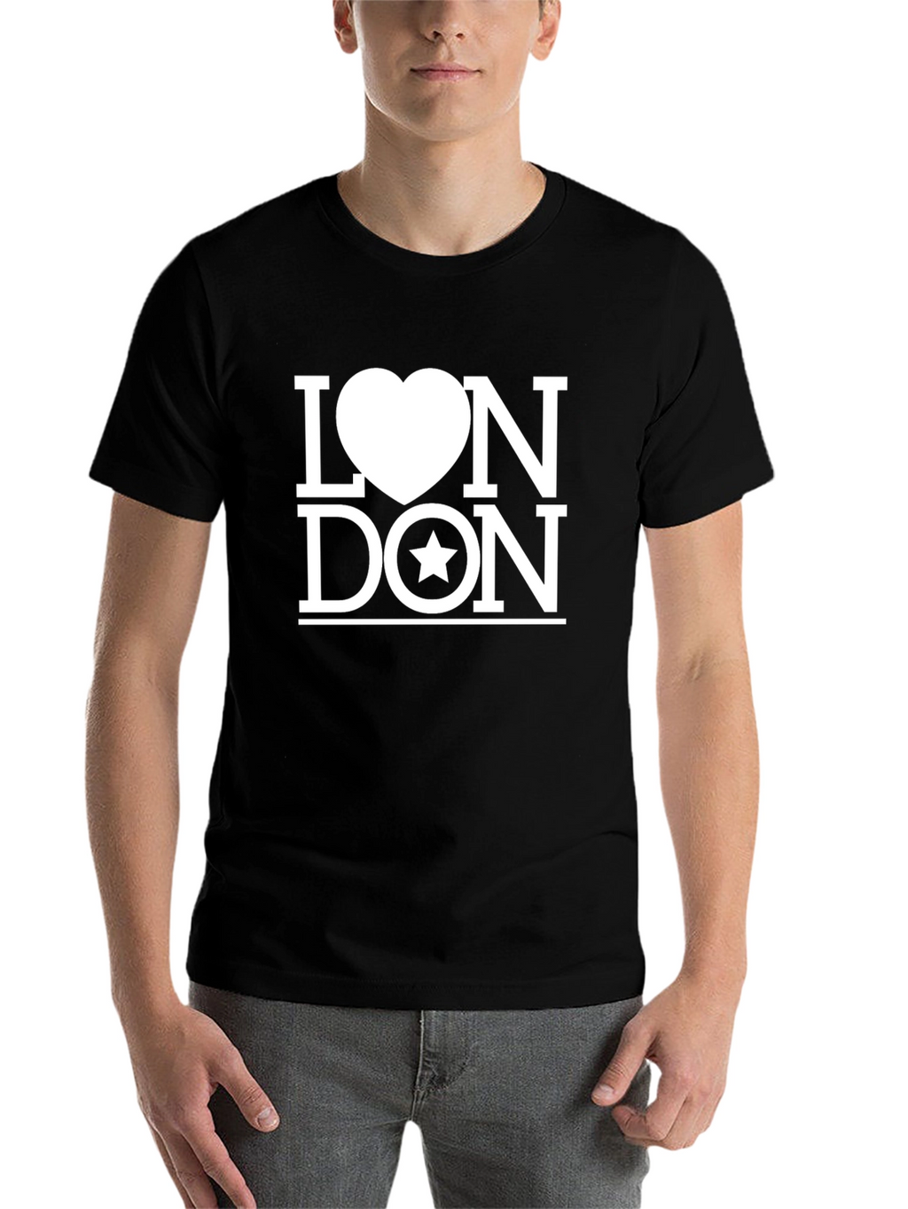 London Love Star Graphic Tee