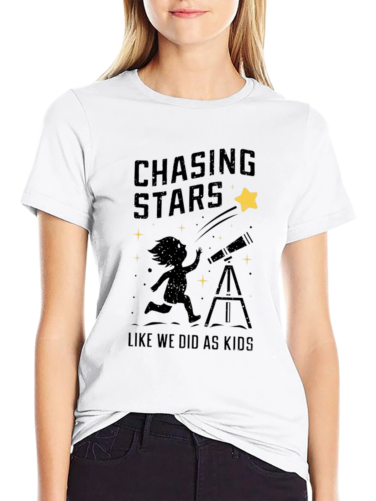 Chasing Stars Graphic Tee