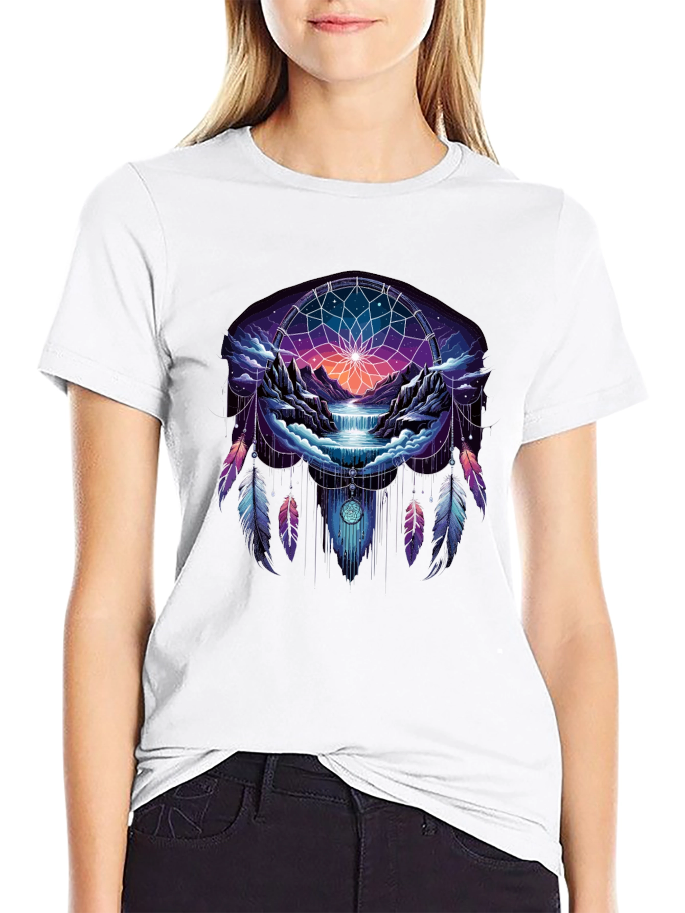 Dreamcatcher Landscape Graphic Tee