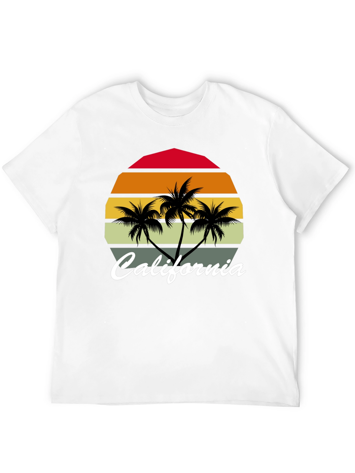 California Palm Tree Graphic Tee