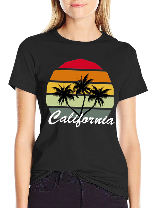 California Palm Tree Graphic Tee