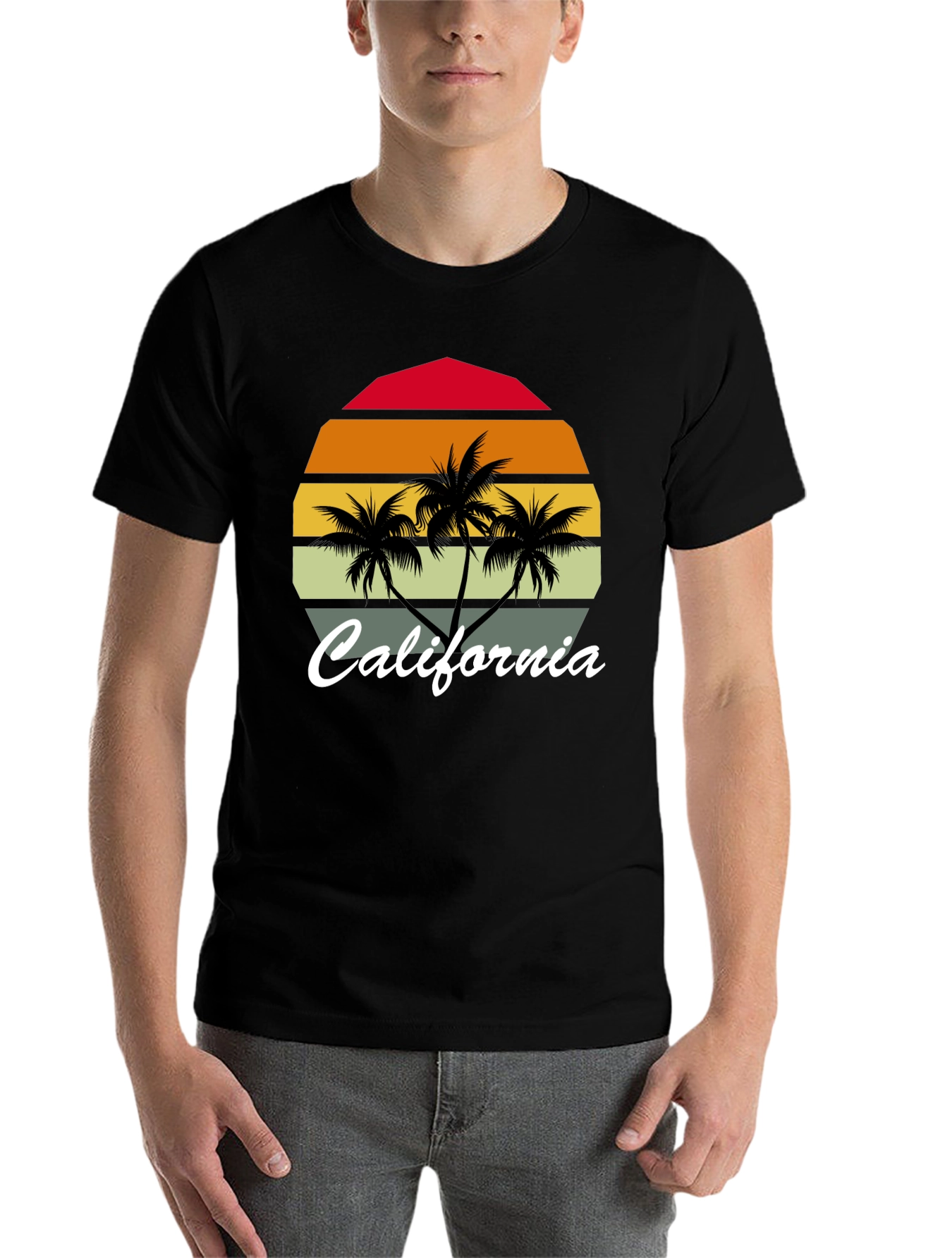 California Palm Tree Graphic Tee