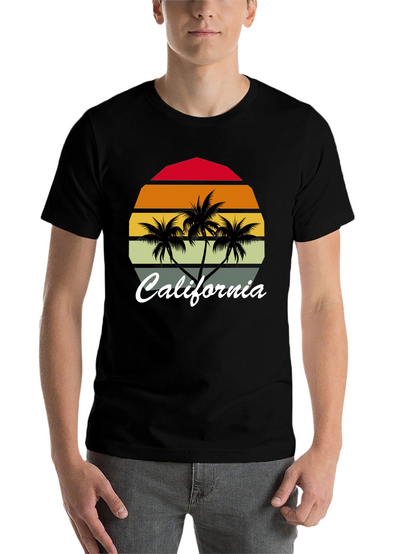 California Palm Tree Graphic Tee
