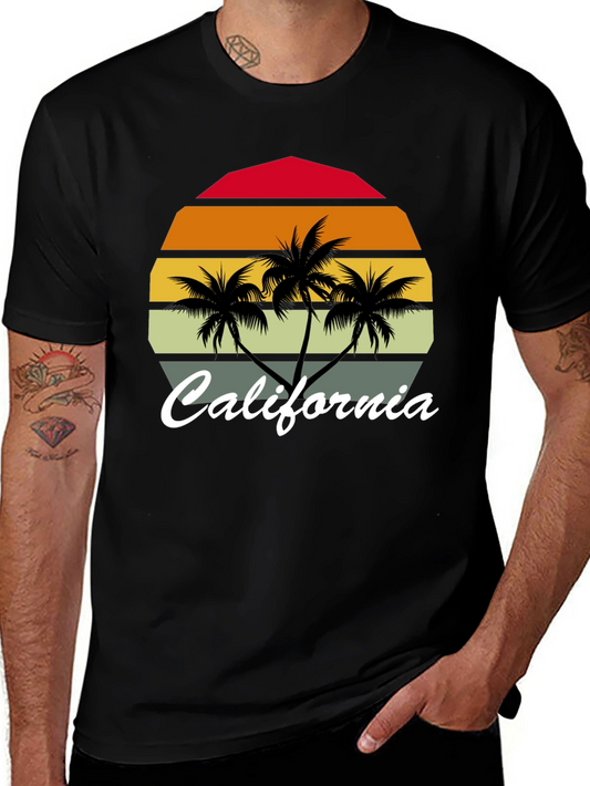 California Palm Tree Graphic Tee