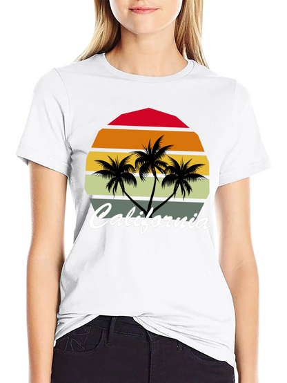 California Palm Tree Graphic Tee