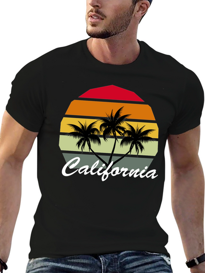 California Palm Tree Graphic Tee